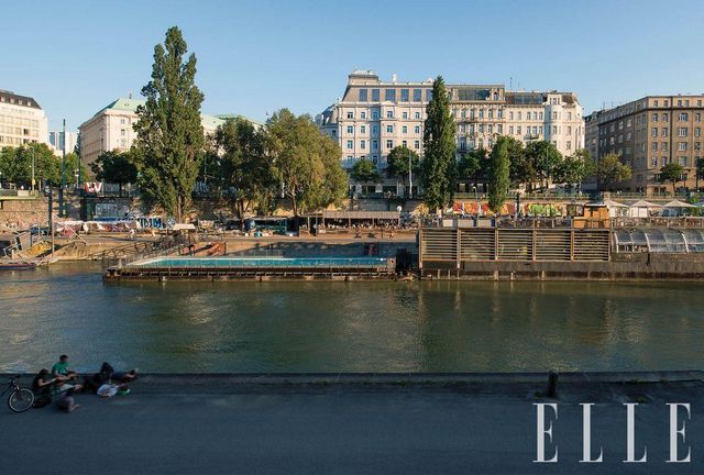 비엔나를 가로지르는 다뉴브 강. 다뉴브와 도나우 강은 도시를 한층 풍요롭게 만들어준다. 