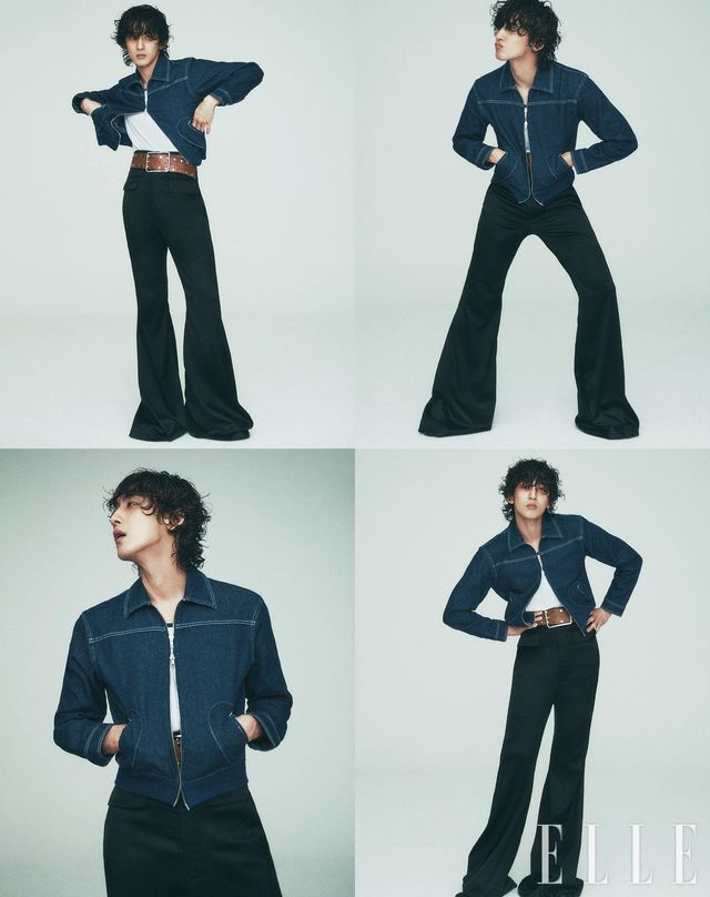 슬리브리스 톱은 Circusfalse. 재킷은 Gimaguas by Shop Amomento. 팬츠는 Lele Lin. 벨트와 슈즈는 모두 스타일리스트 소장품.