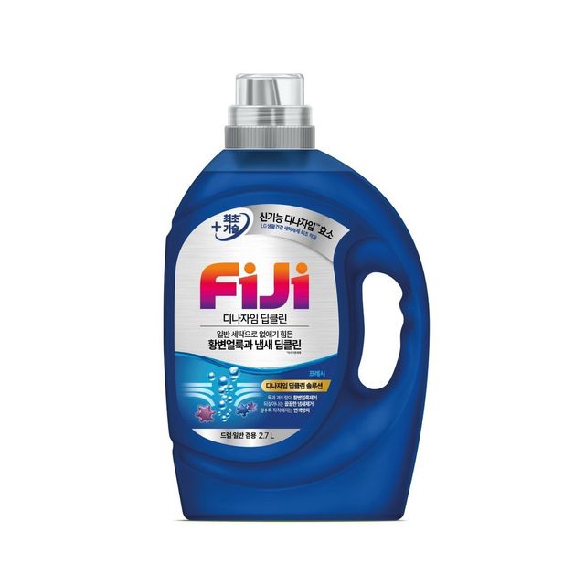 피지 디나자임 딥클린 프리미엄 액체세제 겸용 프레쉬 겸용 - 피지, 각질, 땀에 의한 황변, 냄새 등 인체 분비물을 특히 잘 없애는 새로운 효소 복합체를 함유했다. 2.2L 1만9천9백원. 