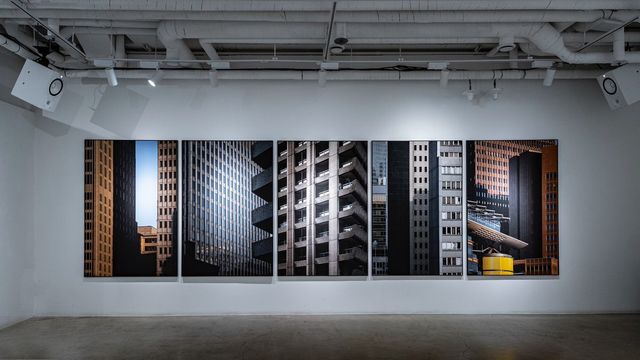 이현준 개인전 〈City Epics〉 전시 전경