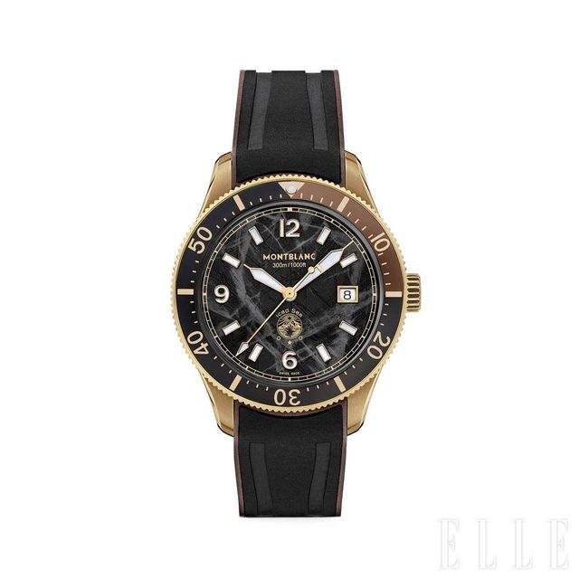 몽블랑 아이스드 씨 오토매틱 데이트 - 브론즈 톤 에디션