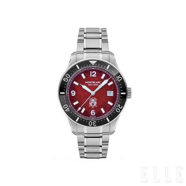 블랑 아이스드 씨 오토매틱 - 버건디 톤 에디션