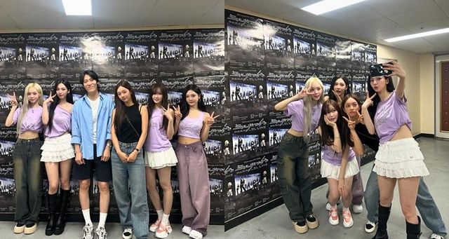 존박과 함께 에스파 멤버들 만난 혜리 