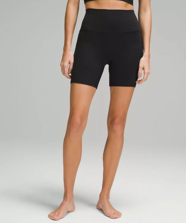 룰루레몬 Align™ 하이라이즈 쇼츠 위드 포켓 6" (Black)