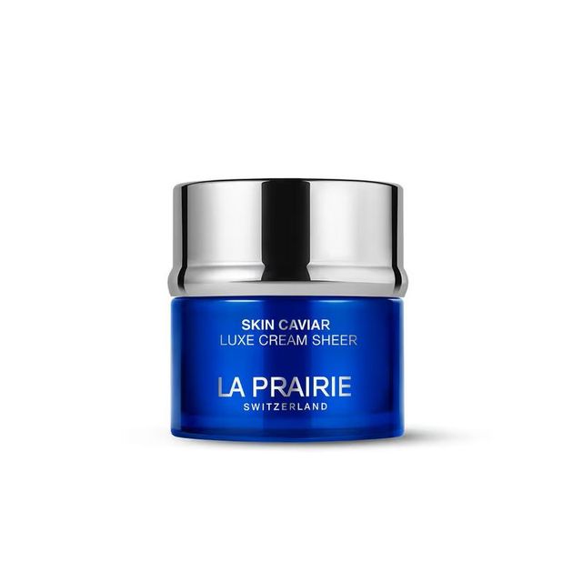 라프레리 스킨 캐비아 럭스 크림 쉬어 프리미어: 새로 개발된 캐비아 추출 성분을 더해 강력한 보습은 물론 탄력 개선 효과도 볼 수 있는 산뜻한 크림. 50mL 84만9천원. 