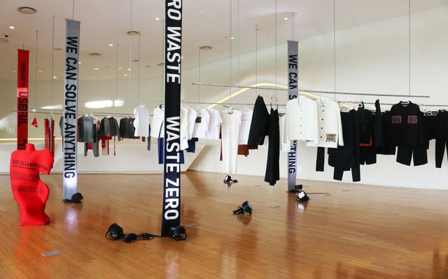 DDP 잔디사랑방에 전시된 파츠파츠 컬렉션.