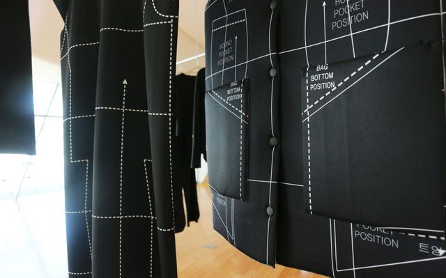 DDP 잔디사랑방에 전시된 파츠파츠 컬렉션.