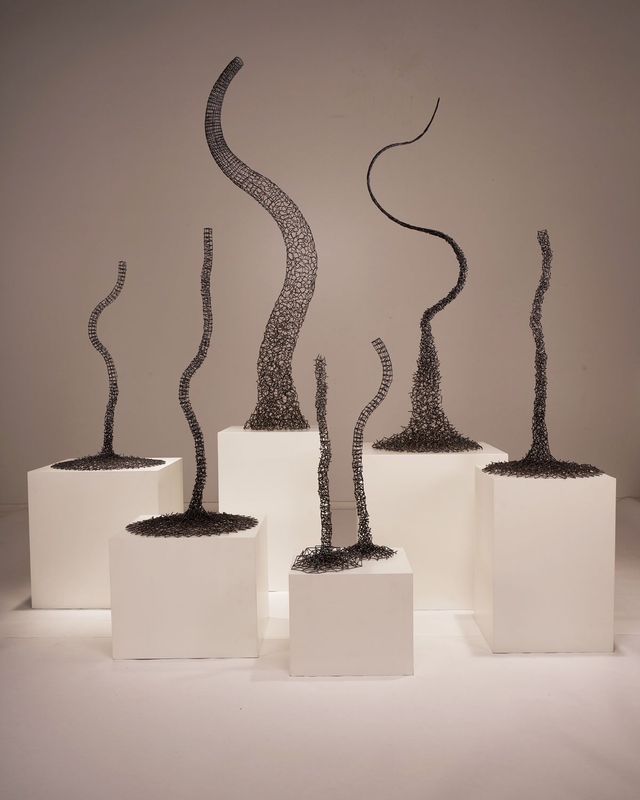 ‘Heaven and Earth’ 연작 1-7(2024).