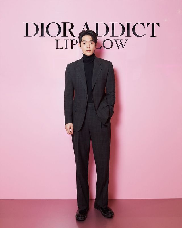 ‘디올 립 글로우 팝업’ 오픈 기념행사에 참석한 디올 하우스 앰배서더 김연아, 해린, 남주혁, 한소희