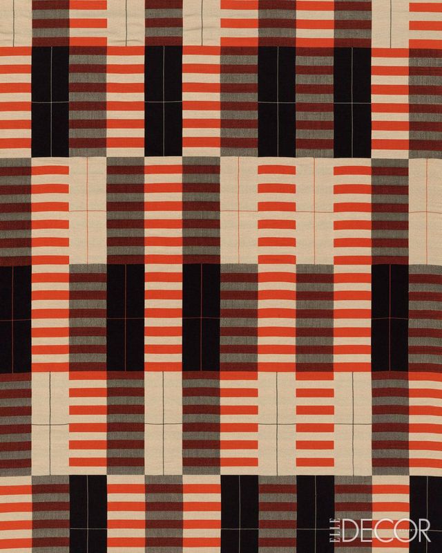 Anni Albers, Black White Red, 1926~1927, Woven by Gunta Stölzl, 1965.