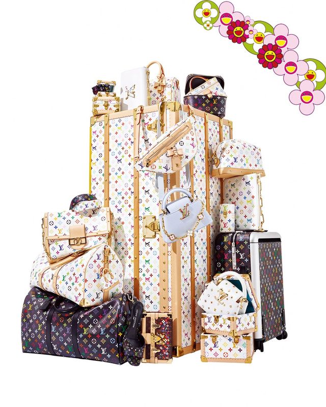 Text · Soline Delos/Takashi Murakami portrait · Courtesy of Louis Vuitton/Photographer(lifestyle) · Emilie Erbin/Stylist(lifestyle) & Fashion Editor · Alexandra Bernard/Stylist Assistant(lifestyle) · Mae¨va Mallier/Producer(lifestyle) · Yannick Selva/Graphic Design Director(lifestyle) · Marine Le Bris/Photographer(Fashion) · Nick Shaw/Stylist(Fashion) · Naomi Smith/Stylist Assistant(Fashion) · Sara Bevagna/Creative Producer(Fashion) · Camille Peck/Model(Fashion) · Olga Obumova(@IMG Paris)/Hair Stylist(Fashion) · Joel Phillips/Makeup Artist(Fashion) · Teneille Sorgiovanni 