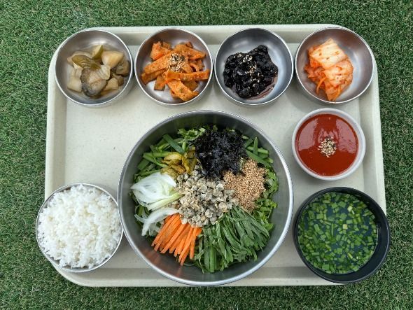 청매실재첩비빔밥