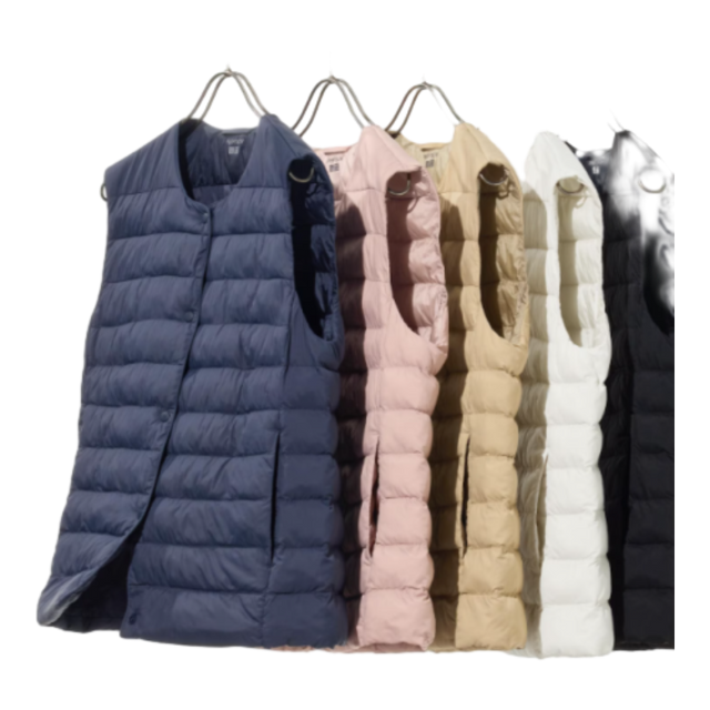 PUFFTECH 컴팩트 여성 패딩 조끼