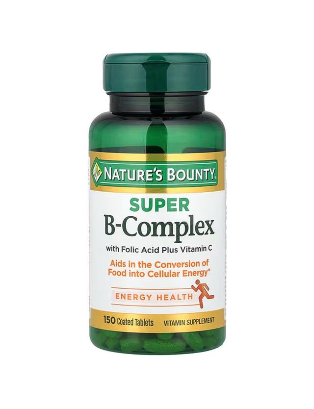 엽산 및 비타민C 함유 슈퍼 B-복합체