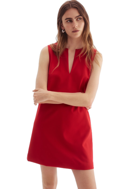 트윌 시프트 드레스