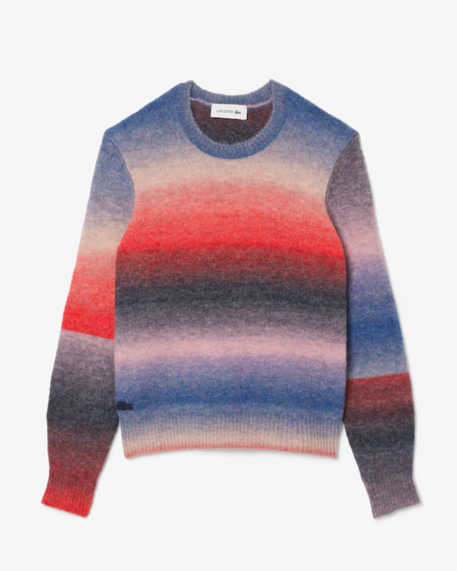 멀티 컬러 그라데이션 스웨터