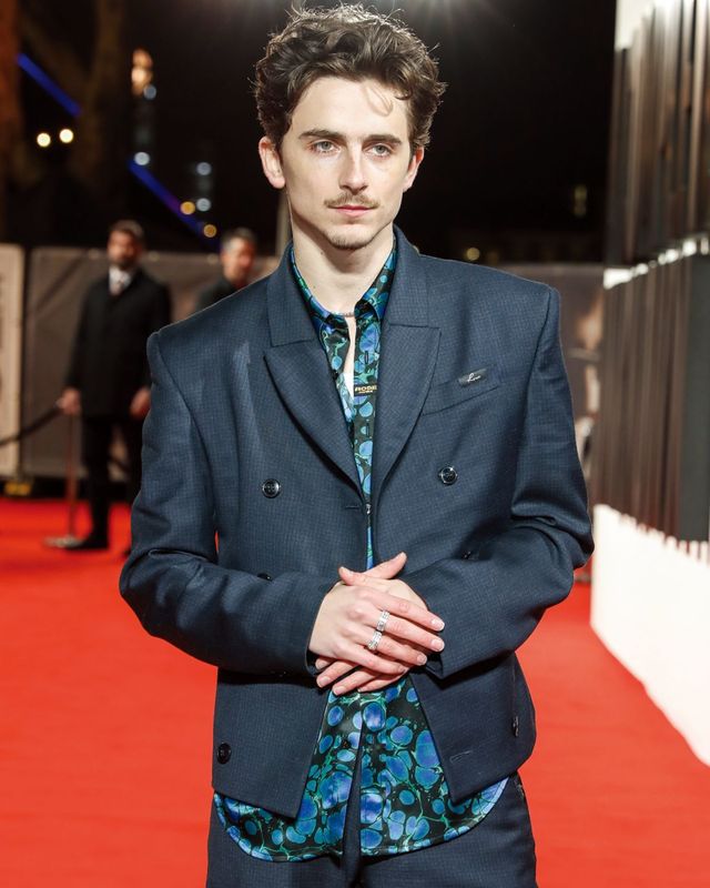 지난 UK 프리미어 행사에서 관객과 소통한 티모시 샬라메. 영화는 제97회 아카데미 어워즈 8개 부문 후보에 올랐다. 