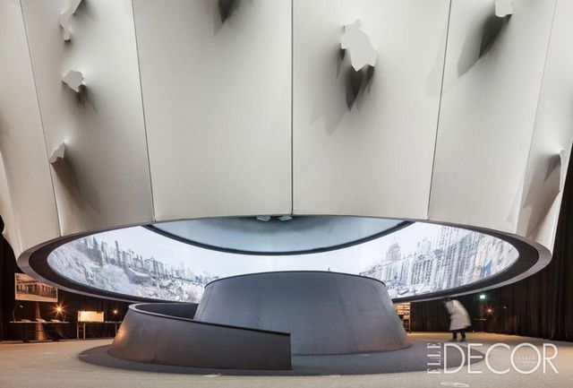 건축가 박경과 함께 진행한 ‘새로운 유라시아 파빌리온’ 프로젝트. 