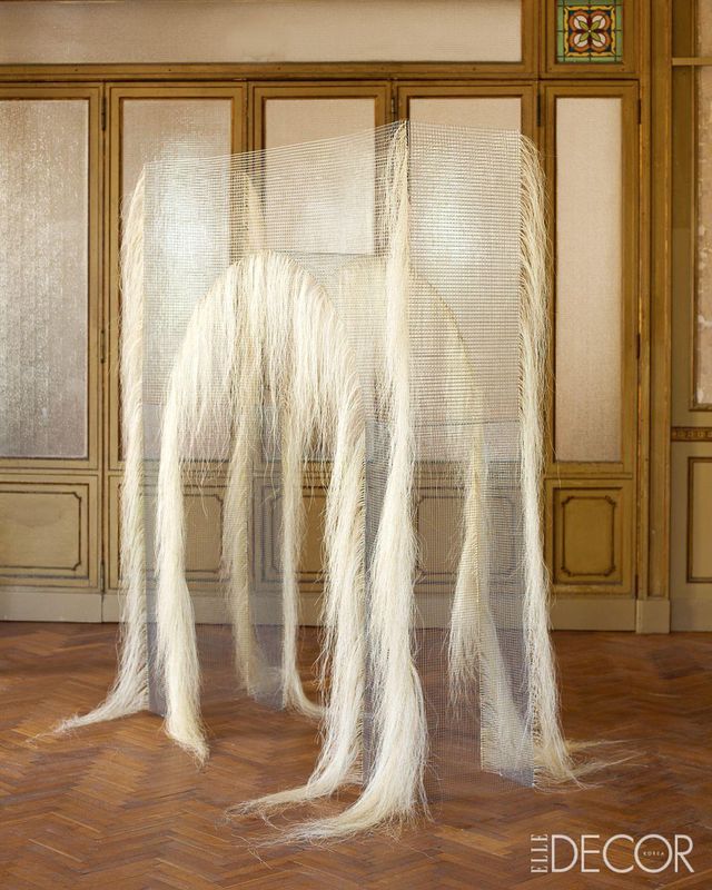 지난여름 뉴욕 프리드먼 벤다(Friedman Benda)에서 열린 전시에서 선보인 설치미술 작품.