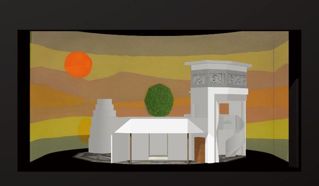 피에르 요바노비치는 이번 공연의 배경을 1920년대 아틀리에로 설정했다. 인물의 정서적 여정을 따라 내러티브와 함께 변화해 나가는 세트 디자인.