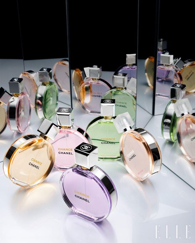 보기만 해도 기분 좋은 다섯 가지 컬러의 샹스 컬렉션.