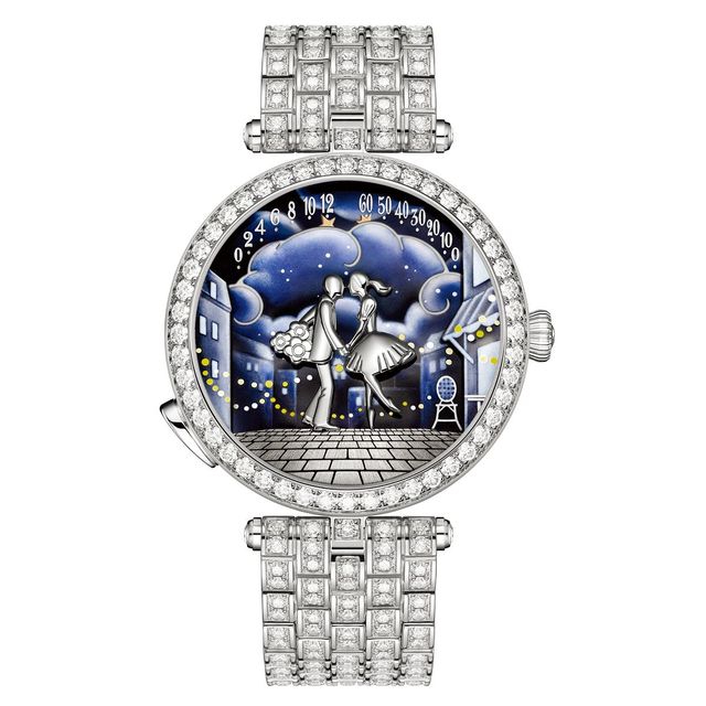 레이디 아펠 발 데 자모르 오토메이트 워치. 