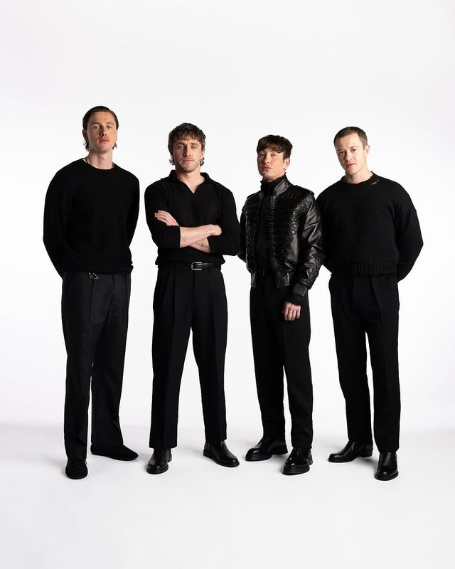 배우 해리스 디킨슨(존 레넌), 폴 메스컬(폴 매카트니), 배리 키오건(링고 스타), 조지프 퀸(조지 해리슨).