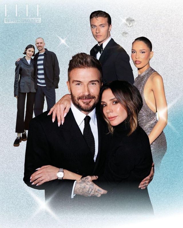 릴리 콜린스 · 찰리 맥도웰 , 데이비드 베컴 · 빅토리아 베컴, 럭키 블루 스미스 · 나라 스미스