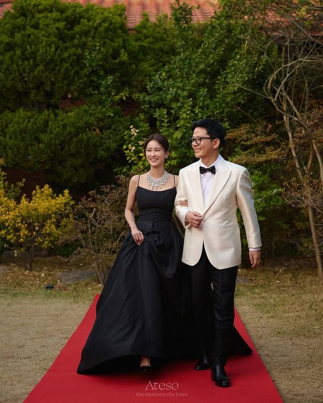 김지민, 김준호 커플 웨딩 화보 