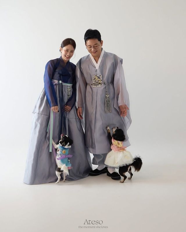 김지민, 김준호 커플 웨딩 화보 