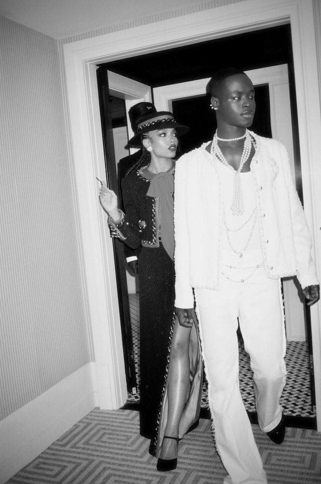 Whitney Peak & Jrahim kamara, 2025 Met Gala (Copyright CHANEL)