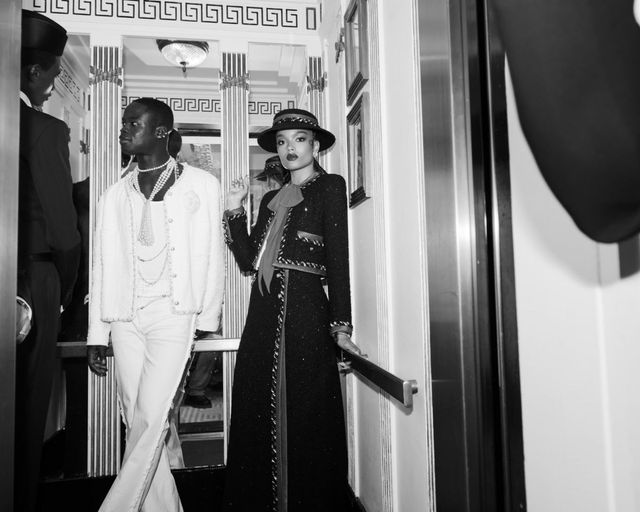 Whitney Peak & Jrahim kamara, 2025 Met Gala (Copyright CHANEL)