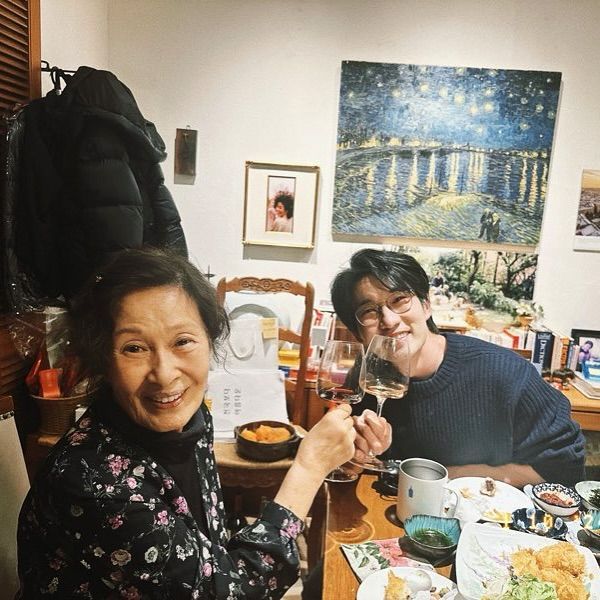 김혜자와 류덕환 