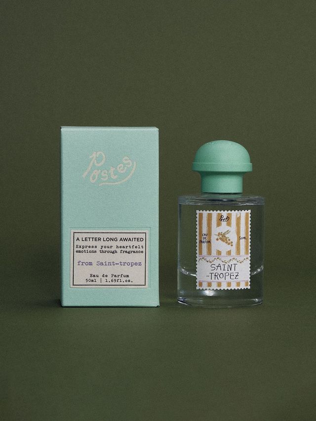 오 드 퍼퓸, 프롬 생트로페, 50ml 7만7천원, Postes.