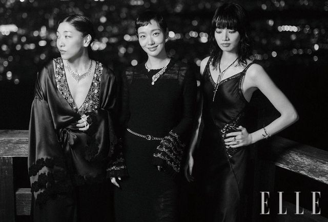 샤넬 앰배서더 안도 사쿠라, 김고은, 고마츠 나나. 