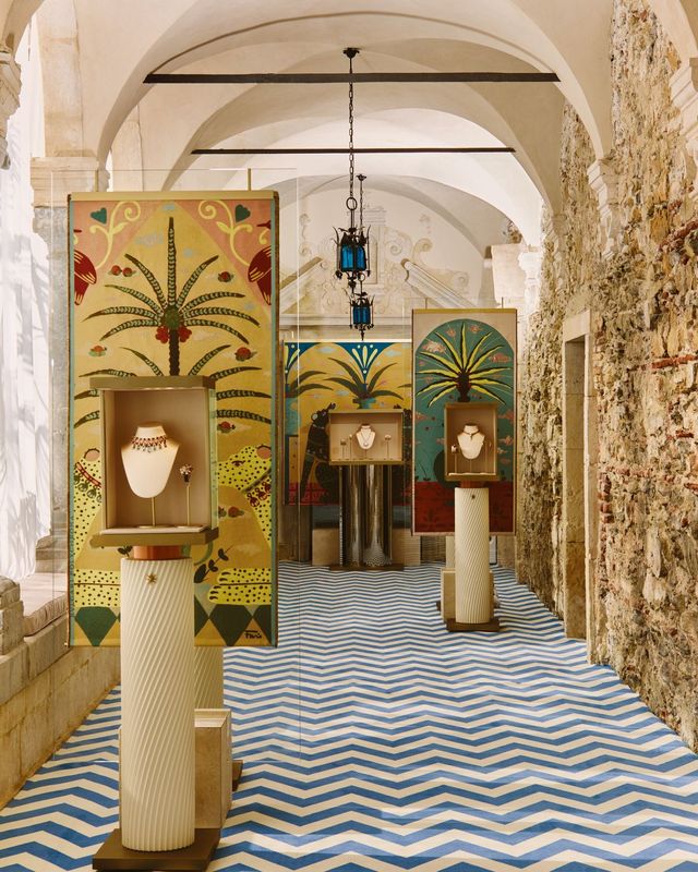 산 도메니코 팰리스에서 펼쳐진 폴리크로마 쇼룸. 