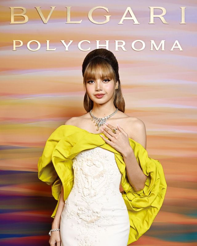 폴리크로마 이벤트에 참석한 리사.