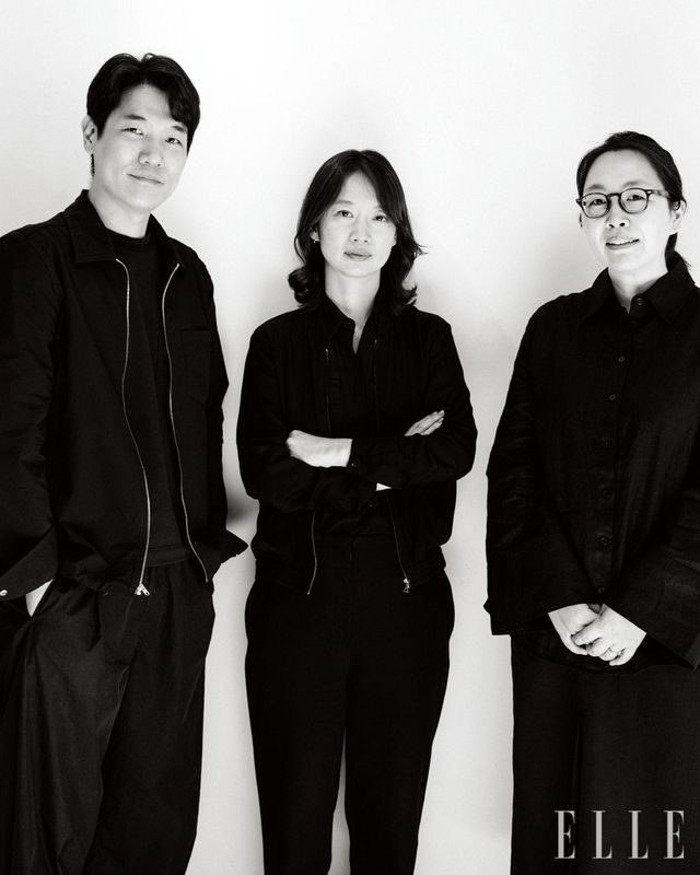 건축 큐레이터 콜렉티브 CAC. 왼쪽부터 정성규, 정다영, 김희정.