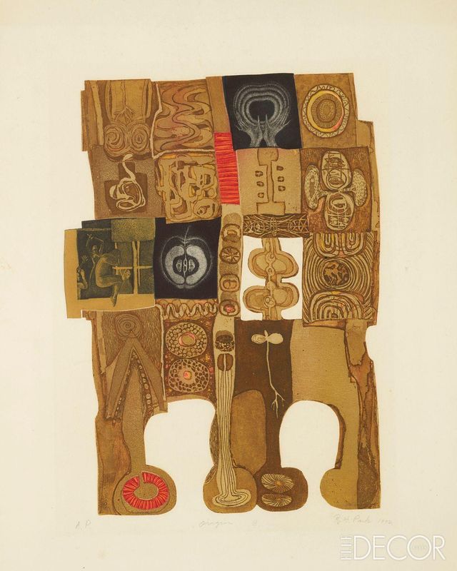 박래현의 ‘기원 B’(1972), 