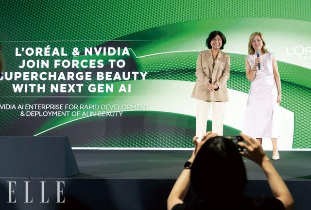 엔비디아 파트너십 공개 현장. 