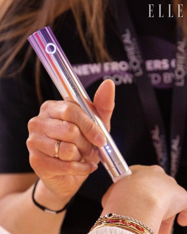  랑콤의 르네르지 나노 리서페이서 400 부스터. 