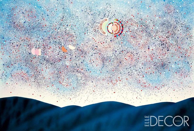 이성자, ‘투레트의 밤 8월 1’(1979).