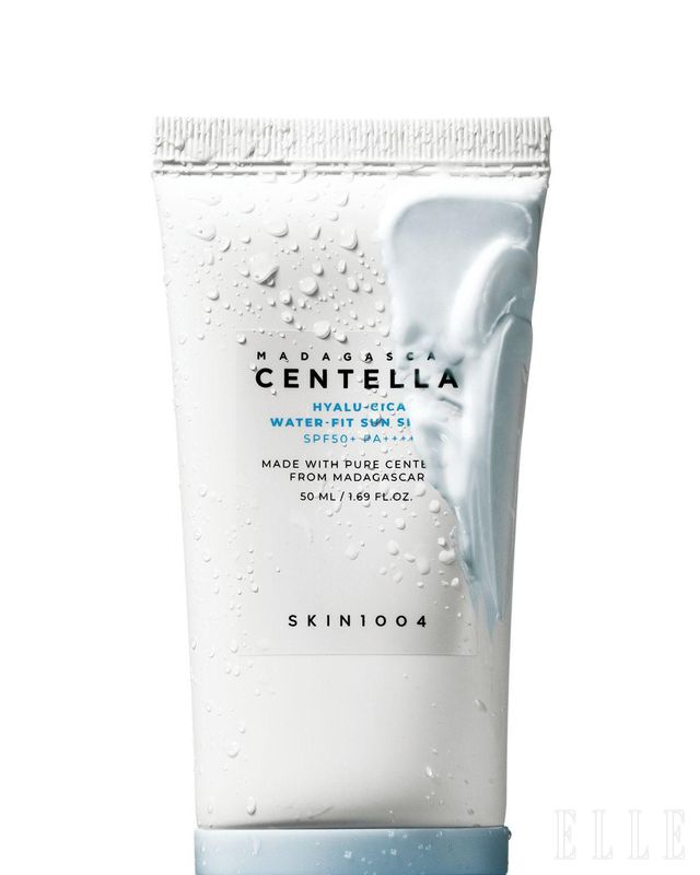 마다가스카르 센텔라 히알루-시카 워터핏 선 세럼 SPF 50⁺/PA⁺⁺⁺⁺, 1만9천원, SKIN1004.