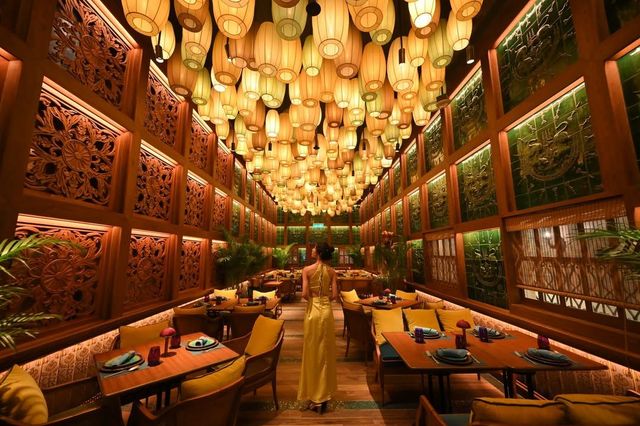 런더너 마카오에 둥지를 튼 미슐랭 태국식 레스토랑 '더 뮤즈'.