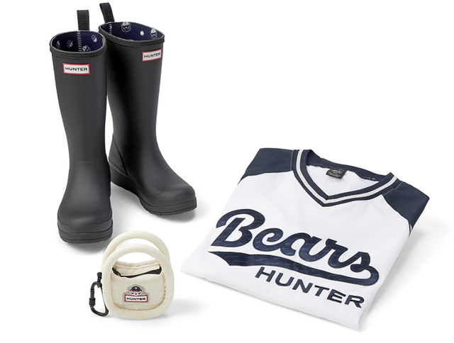 두산 베어스와 헌터의 협업 컬렉션.