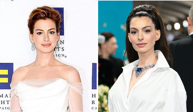 (좌) 2018년 (우) 2025년 멧 갈라 당시 모습 