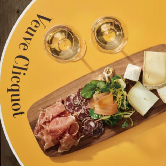 뵈브 클리코의 옐로 라벨, 로제와 조화롭게 어우러지는 ‘클리코 카페’의 샤르퀴트리. 