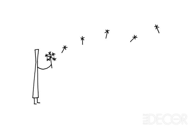 숫자 대신 민들레 씨앗으로 시간을 표시한 렘노스의 ‘댄드라이언(Dandelion)’. 