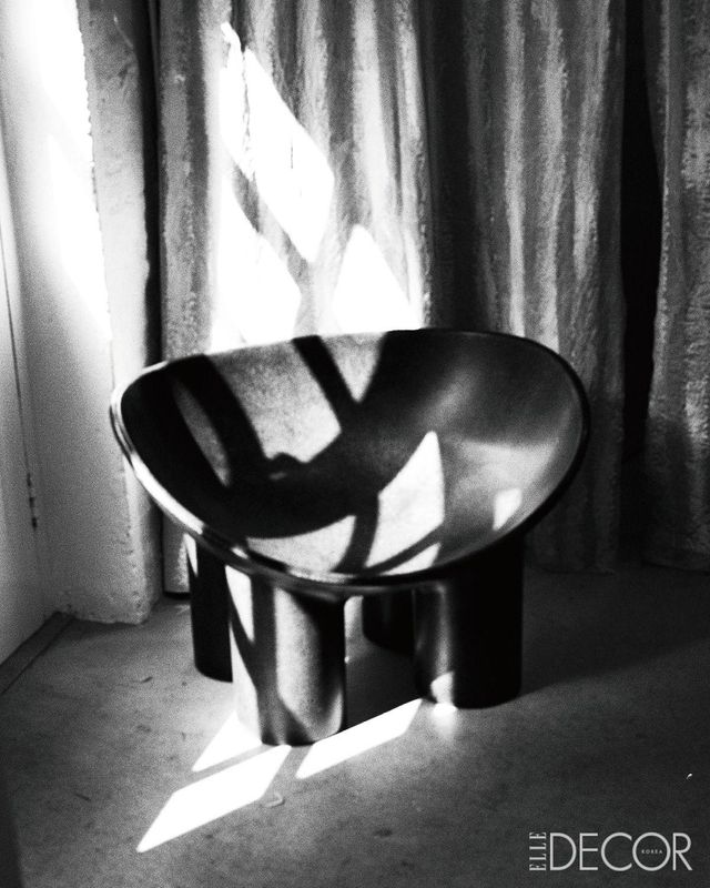 롤리-폴리 체어. 첫아이 출산 후 파예 투굿의 디자인 언어가 완연히 부드럽고 둥글게 변하기 시작한 시점에 탄생했다.