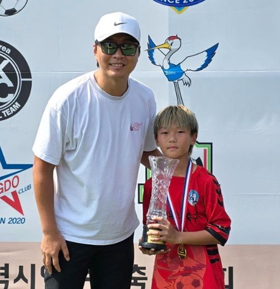 이동국, 이시안 부자 